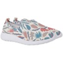 Leaves Art Pattern Men s Slip On Sneakers View3