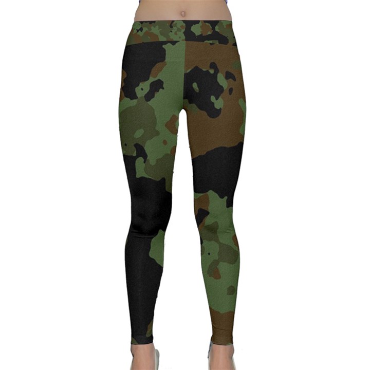 Beautiful Army Camo Pattern Classic Yoga Leggings