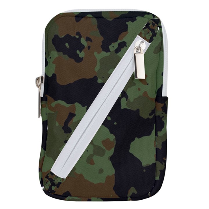 Beautiful Army Camo Pattern Belt Pouch Bag (Small)