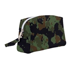 Beautiful Army Camo Pattern Wristlet Pouch Bag (medium)