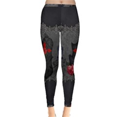 The Crows With Cross Inside Out Leggings