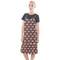 Coffee On Coffee Camis Fishtail Dress by bloomingvinedesign