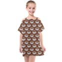 Coffee on Coffee Kids  One Piece Chiffon Dress View1