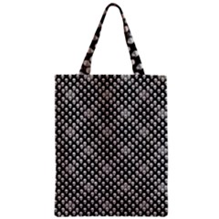 Sketchy Skulls Pattern Zipper Classic Tote Bag by bloomingvinedesign