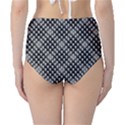 Sketchy Skulls Pattern Classic High-Waist Bikini Bottoms View2