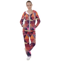 Geometric Pattern Art Women s Tracksuit by Vaneshart