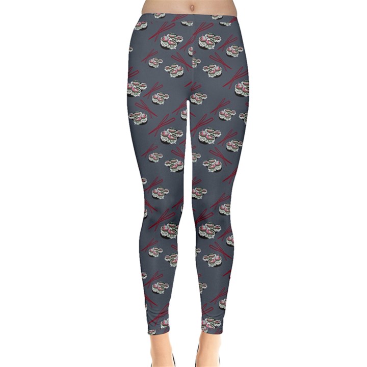 Sushi Pattern Inside Out Leggings