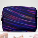 Nightlife Neon Techno Black Lamp Motion Green Street Dark Blurred Move Abstract Velocity Evening Tim Make Up Pouch (Medium) View1