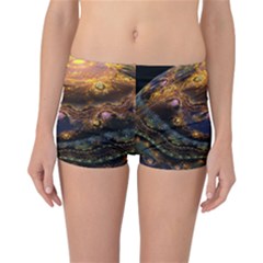 Fractal Cg Computer Graphics Sphere Fractal Art Water Organism Macro Photography Art Space Earth  Reversible Boyleg Bikini Bottoms by Vaneshart