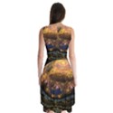 Fractal Cg Computer Graphics Sphere Fractal Art Water Organism Macro Photography Art Space Earth  Sleeveless Chiffon Dress   View2