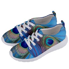 Nature Bird Wing Texture Animal Male Wildlife Decoration Pattern Line Green Color Blue Colorful Women s Lightweight Sports Shoes by Vaneshart