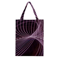 Light Sunlight Spiral Flower Line Color Electricity Circle Lightpaint Symmetry Shape  Macro   Classic Tote Bag by Vaneshart