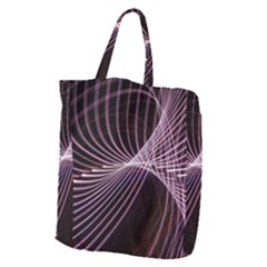 Light Sunlight Spiral Flower Line Color Electricity Circle Lightpaint Symmetry Shape  Macro   Giant Grocery Tote by Vaneshart