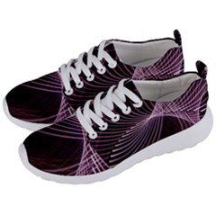 Light Sunlight Spiral Flower Line Color Electricity Circle Lightpaint Symmetry Shape  Macro   Men s Lightweight Sports Shoes by Vaneshart