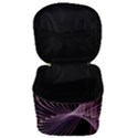 Light Sunlight Spiral Flower Line Color Electricity Circle Lightpaint Symmetry Shape  Macro   Make Up Travel Bag (Small) View3