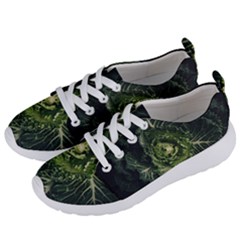 Plant Leaf Flower Green Produce Vegetable Botany Flora Cabbage Macro Photography Flowering Plant Women s Lightweight Sports Shoes by Vaneshart