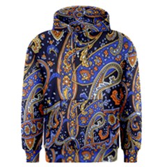 Vintage Retro Texture Decoration Pattern Color Circle Ornament Art Design Bright Symmetry Style  Men s Pullover Hoodie by Vaneshart