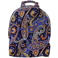 Vintage Retro Texture Decoration Pattern Color Circle Ornament Art Design Bright Symmetry Style  Mini Full Print Backpack by Vaneshart