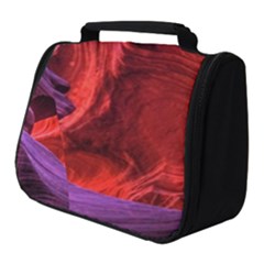 Flower Purple Petal Red Color Pink Hdr Magenta Lowerantelopecanyon Antelopecanyon Macro Photography Full Print Travel Pouch (small) by Vaneshart