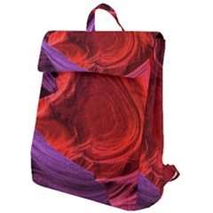 Flower Purple Petal Red Color Pink Hdr Magenta Lowerantelopecanyon Antelopecanyon Macro Photography Flap Top Backpack by Vaneshart