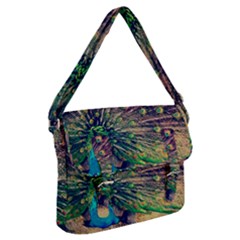 Bird Biology Fauna Material Chile Peacock Plumage Feathers Symmetry Vertebrate Peafowl Buckle Messenger Bag by Vaneshart