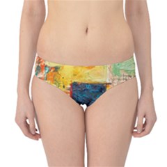 Abstract Painting Acrylic Paint Art Artistic Background Hipster Bikini Bottoms by Vaneshart