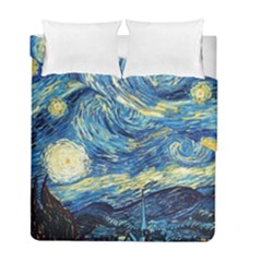 Starry Night Duvet Cover Double Side (full/ Double Size)