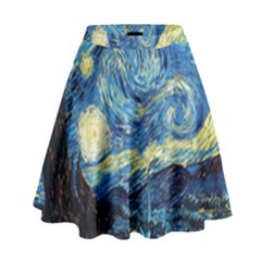 Starry Night High Waist Skirt by Vaneshart