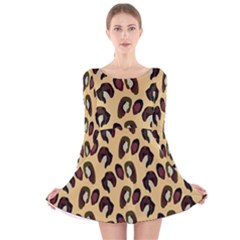 It’s Wild  Long Sleeve Velvet Skater Dress by VeataAtticus