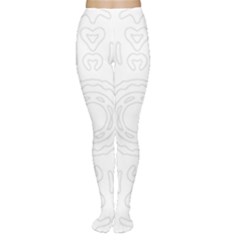 Circle Vector Background Abstract Tights by Bajindul