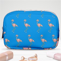 Flamenco Birds Exotic Nice Pink Make Up Pouch (small)