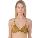 Lotus Bloom Always Live For Living In Peace Reversible Tri Bikini Top View3