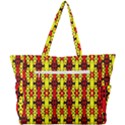 RED BLACK YELLOW-9 Simple Shoulder Bag View3