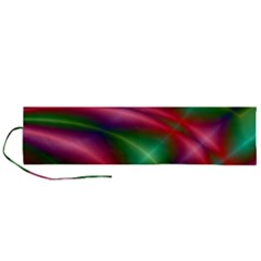 Background Fractal Shining Elegant Roll Up Canvas Pencil Holder (l)