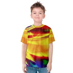 Color Concept Colors Colorful Kids  Cotton Tee