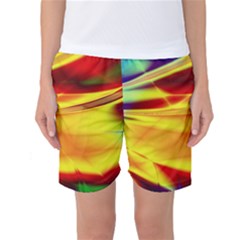 Color Concept Colors Colorful Women s Basketball Shorts by Wegoenart