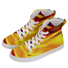 Color Concept Colors Colorful Men s Hi-top Skate Sneakers by Wegoenart