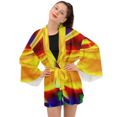 Color Concept Colors Colorful Long Sleeve Kimono by Wegoenart