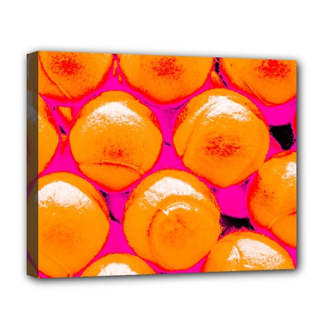 Pop Art Tennis Balls Deluxe Canvas 20  X 16  (stretched) by essentialimage