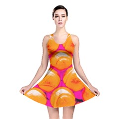 Pop Art Tennis Balls Reversible Skater Dress by essentialimage