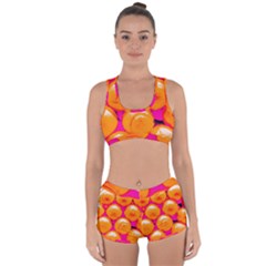 Pop Art Tennis Balls Racerback Boyleg Bikini Set by essentialimage