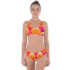 Pop Art Tennis Balls Criss Cross Bikini Set by essentialimage