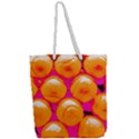 Pop Art Tennis Balls Full Print Rope Handle Tote (Large) View2