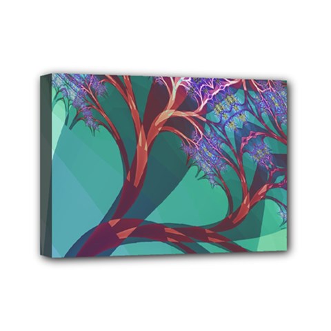 Art Fractal Artwork Creative Mini Canvas 7  X 5  (stretched) by Wegoenart