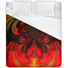 Digital Arts Fractals Futuristic Duvet Cover (california King Size) by Wegoenart