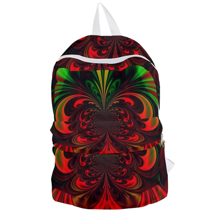 Digital Arts Fractals Futuristic Foldable Lightweight Backpack