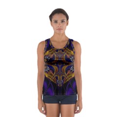 Abstract Art Artwork Fractal Sport Tank Top  by Wegoenart