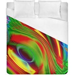 Artwork Digital Art Fractal Colors Duvet Cover (california King Size) by Wegoenart