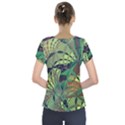 Design Background Concept Fractal Short Sleeve Front Detail Top View2