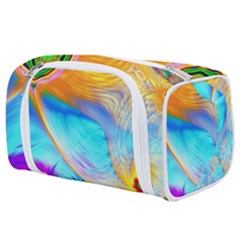 Artwork Digital Art Fractal Colors Toiletries Pouch by Wegoenart